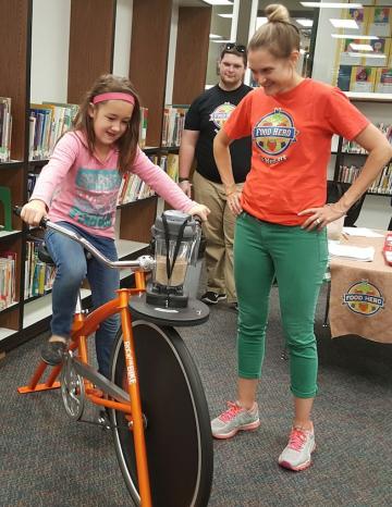 Library Smoothie Bike