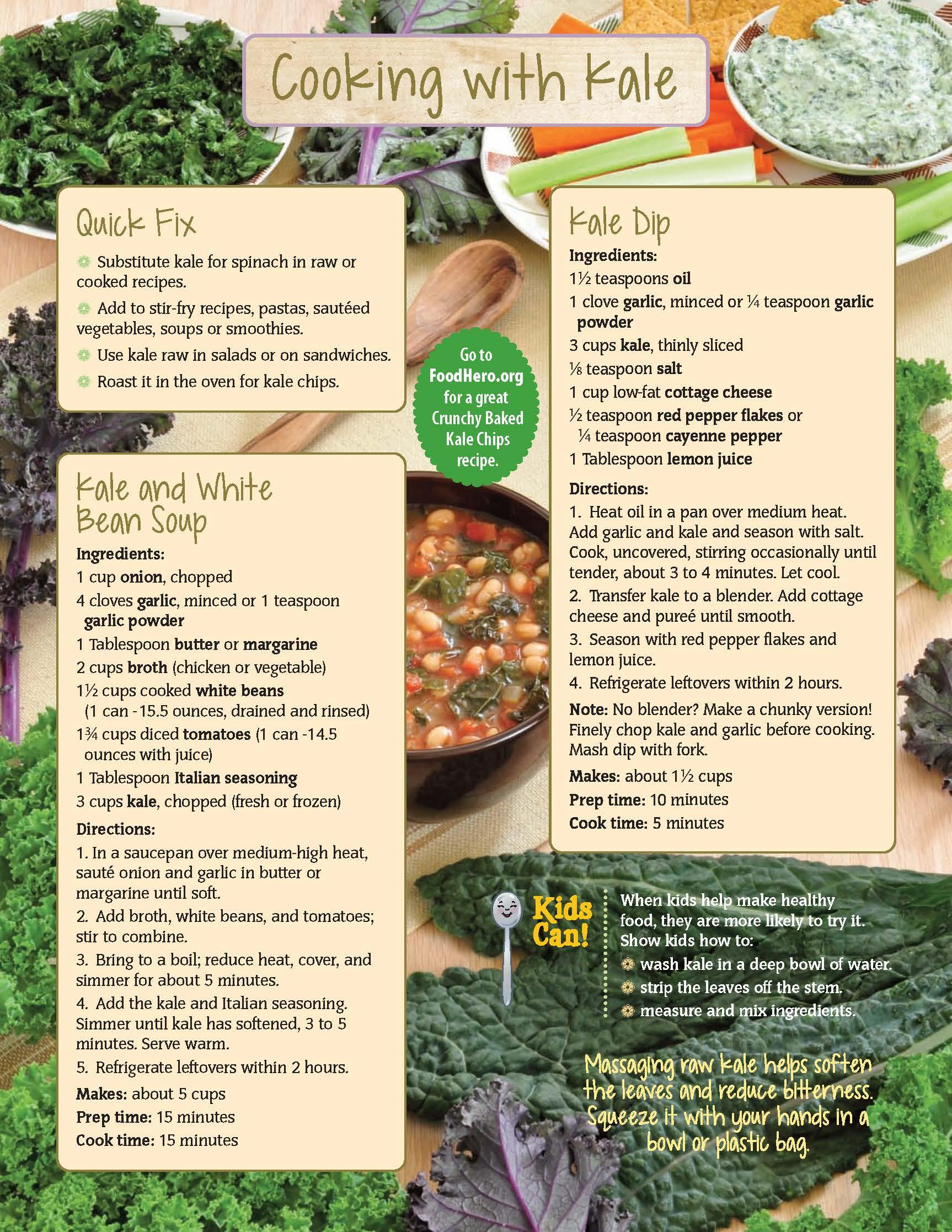 Kale Food Hero Monthly