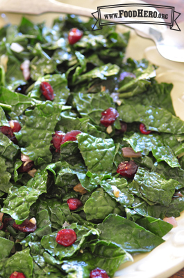 Photo of Kale and Cranberry Stir-fry
