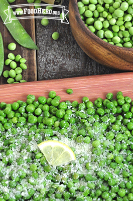 parmesan peas food hero