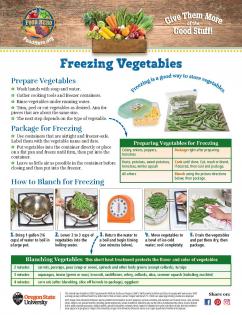 Freezing Vegetables