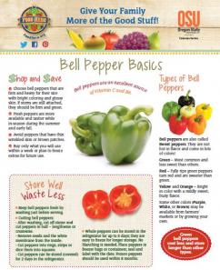 Food Hero Monthly Cover Bell Pepper