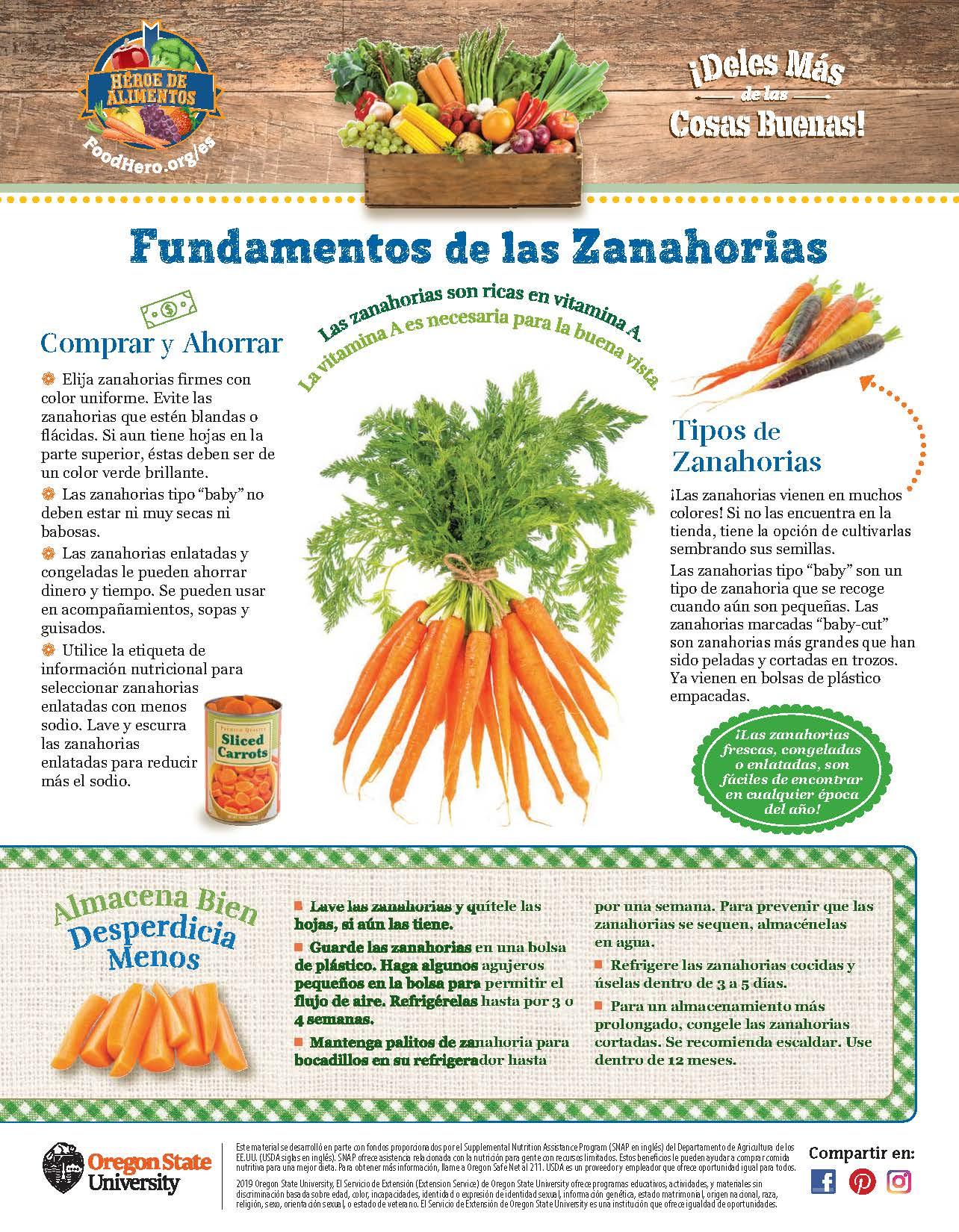 Comprar y Ahorrar - Zanahorias