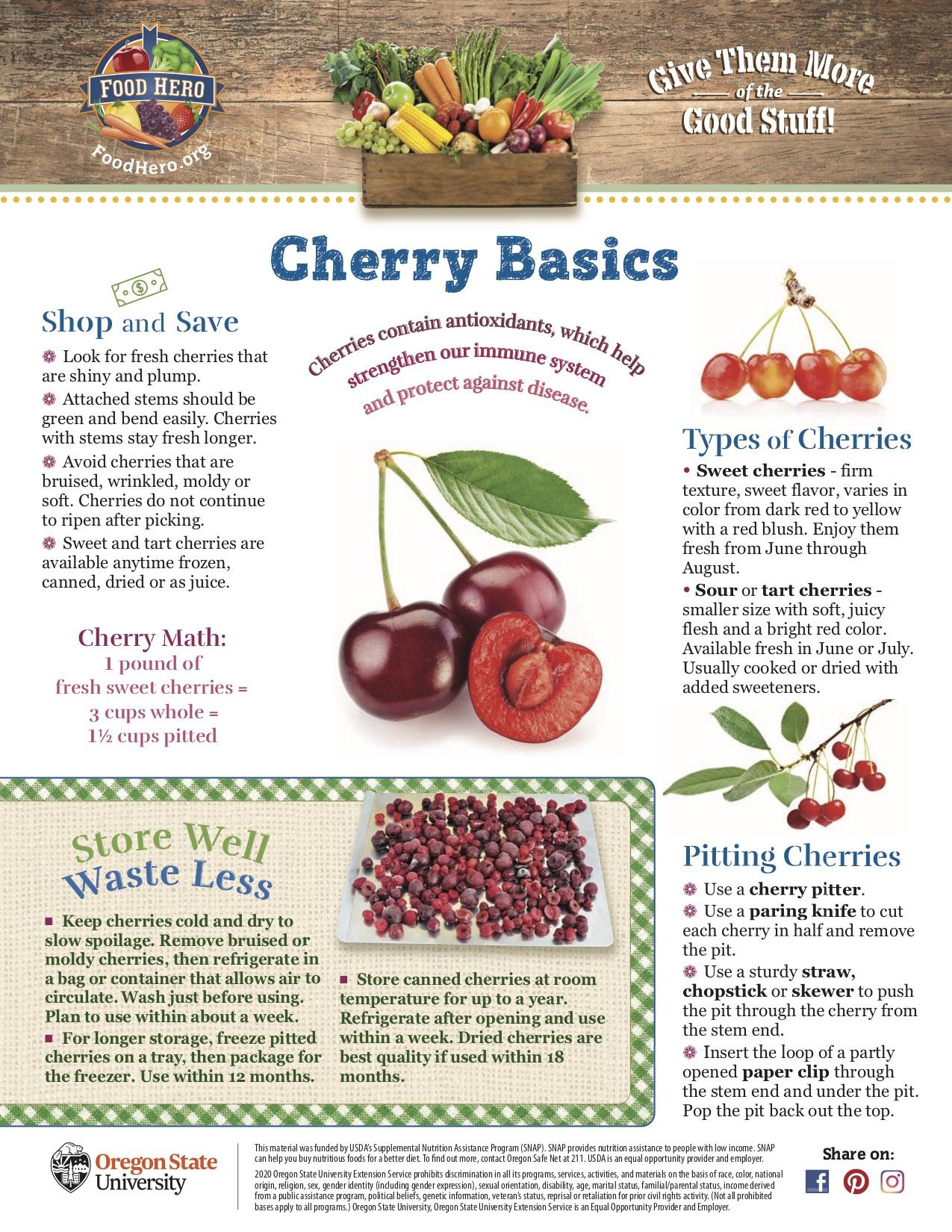 Shop and Save - Cherries