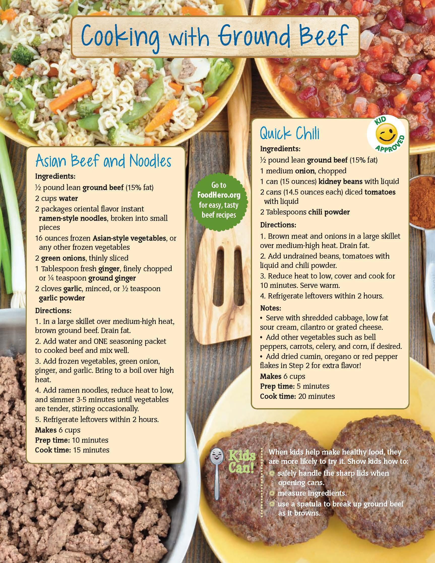 Beef Food Hero Monthly