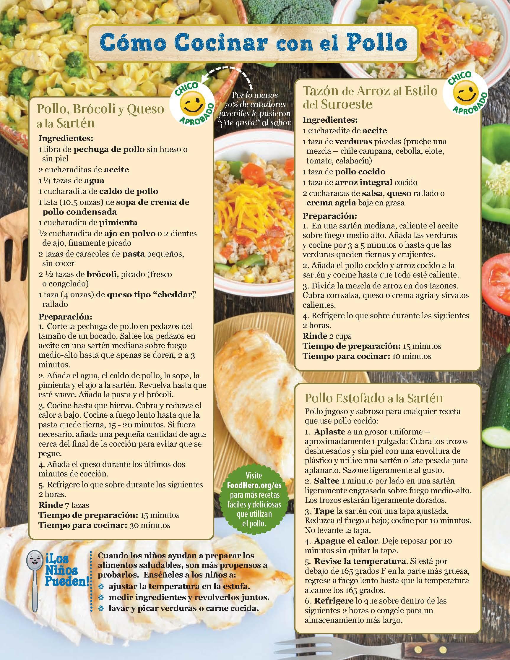 Pollo - Héroe de Alimentos Mensuales