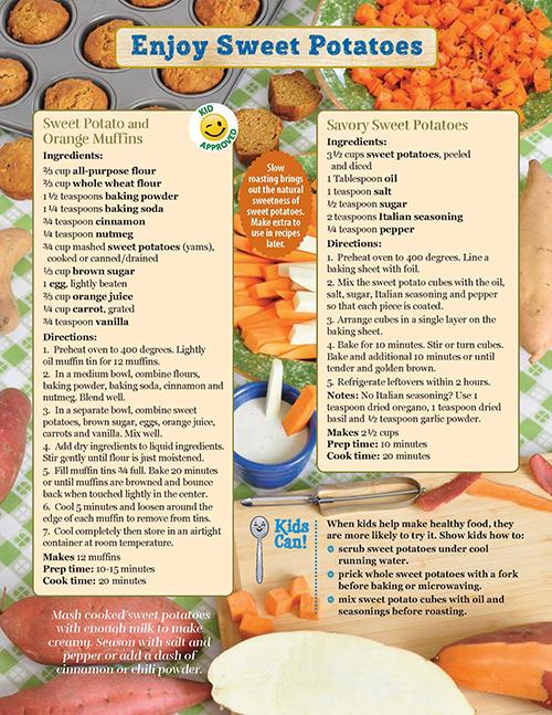 Sweet Potato Food Hero Monthly