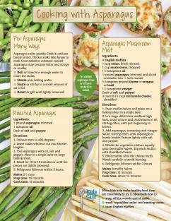 Food Hero Monthly Asparagus Page 2