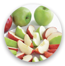 Apples and apple slices