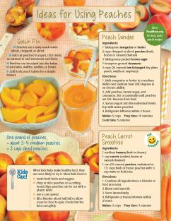 Using Peaches