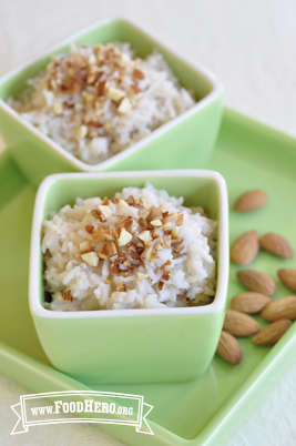 Photo of almond Rice Pudding