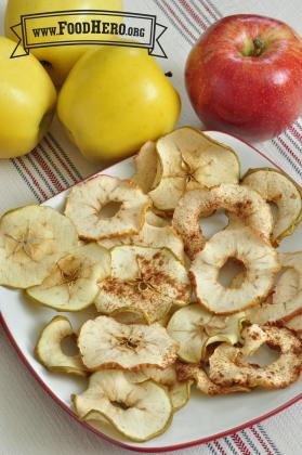 Baked Apple Chips Photo