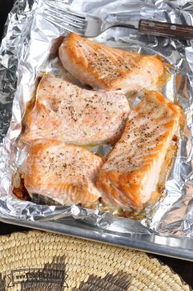 Recipe Image for Oven Baked Salmon