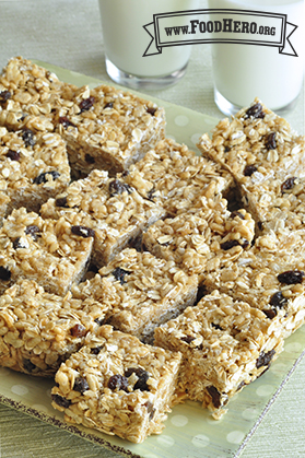 Photo of Peanut Butter Cereal Bars