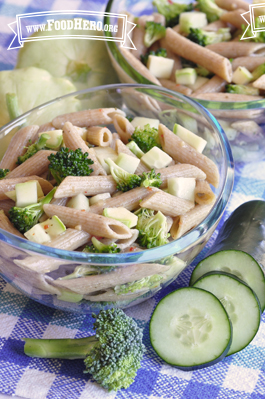 Photo of Summer Vegetable and Pasta Salad