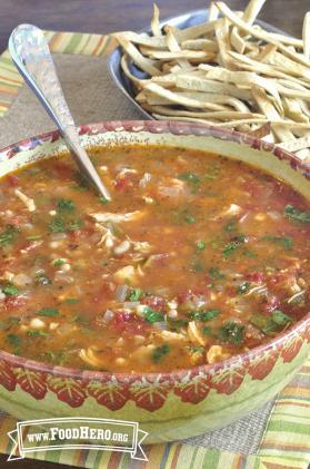 Photo of Chicken Enchilada Soup