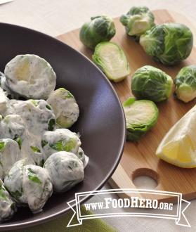Photo of Lemon Dill Brussels Sprouts