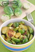 Photo of Roasted Honey Mustard Brussels Sprouts