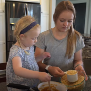 family cooking