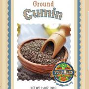 Cumin Spice Label