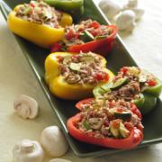Photo of Stuffed Peppers with Turkey & Vegetables