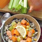 Photo of Recipe Image for Wild Rice and Salmon Stew