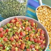 Bowl of Split Pea Salad