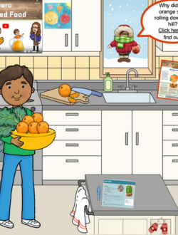 digital choice boards - oranges