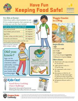 Food Safety Activity Sheet