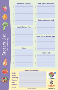 Image of Grocery List (Editable) Activity Sheet