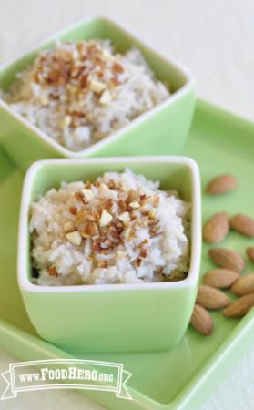 Photo of almond Rice Pudding