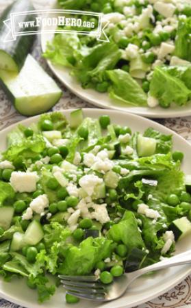 Photo of Green Salad with Peas