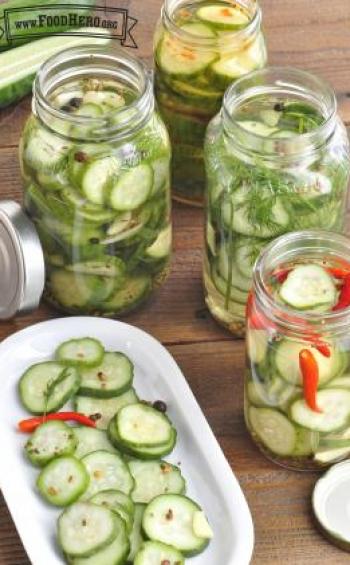 Recipe Image for Refrigerator Pickled Cucumbers