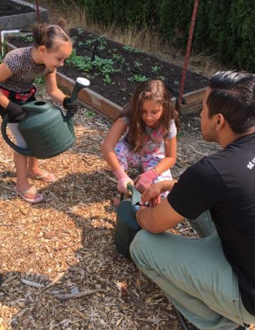 Lesson in the Garden