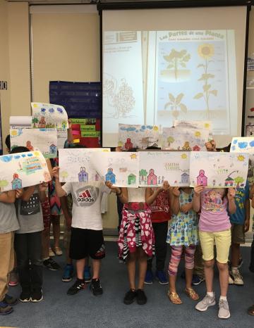 Mural Garden Elementary Students