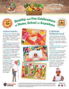 Healty Celebrations Food Hero Monthly page 1